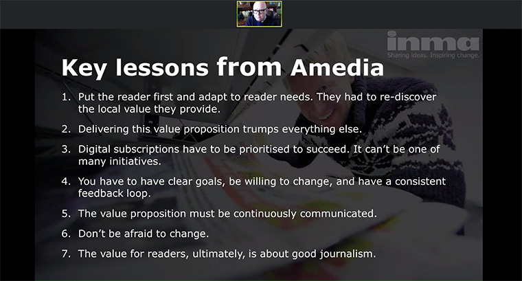 Amedia took away some key learning in their shift to digital subscriptions.