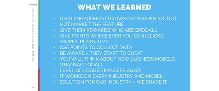 Russmedia learned many valuable things from its initiative using a gamification model.