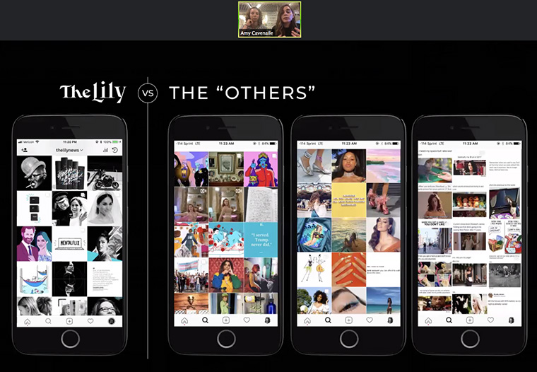 The Lily has a specific and consistent design voice that stands out from the crowd and is immediately identifiable.