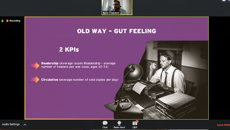 The old way of thinking about reader data and strategy was simply by "gut feeling."