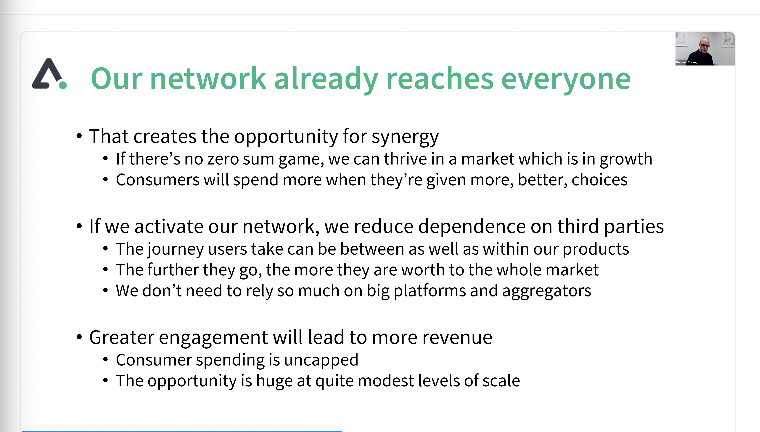 The media network already reaches almost every consumer, allowing for unlimited opportunities.