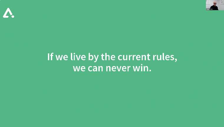 If media publishers live by the current rules of the Internet, they will be trapped.