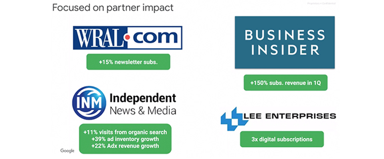 Case studies of how news companies have successfully implemented NCI can be found on the Web site.