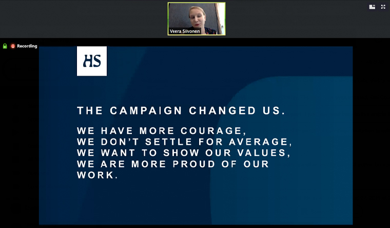 How the campaign changed Helsingin Sanomat as a company.