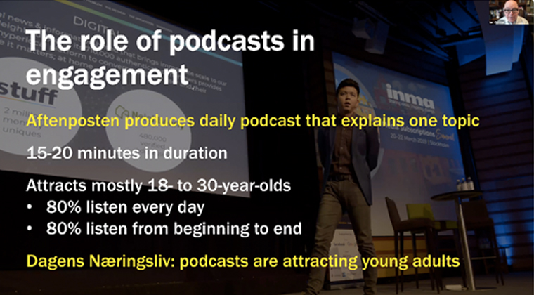 Podcasts are being used in Nordic countries with some surprising results.