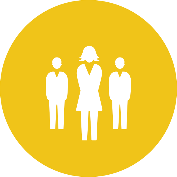big data audience icon