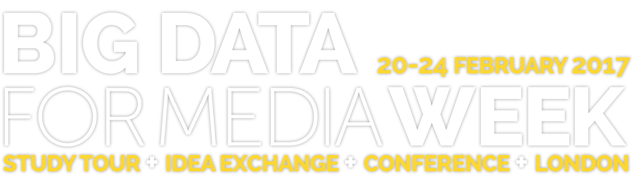 2017 Big Data for Media Week