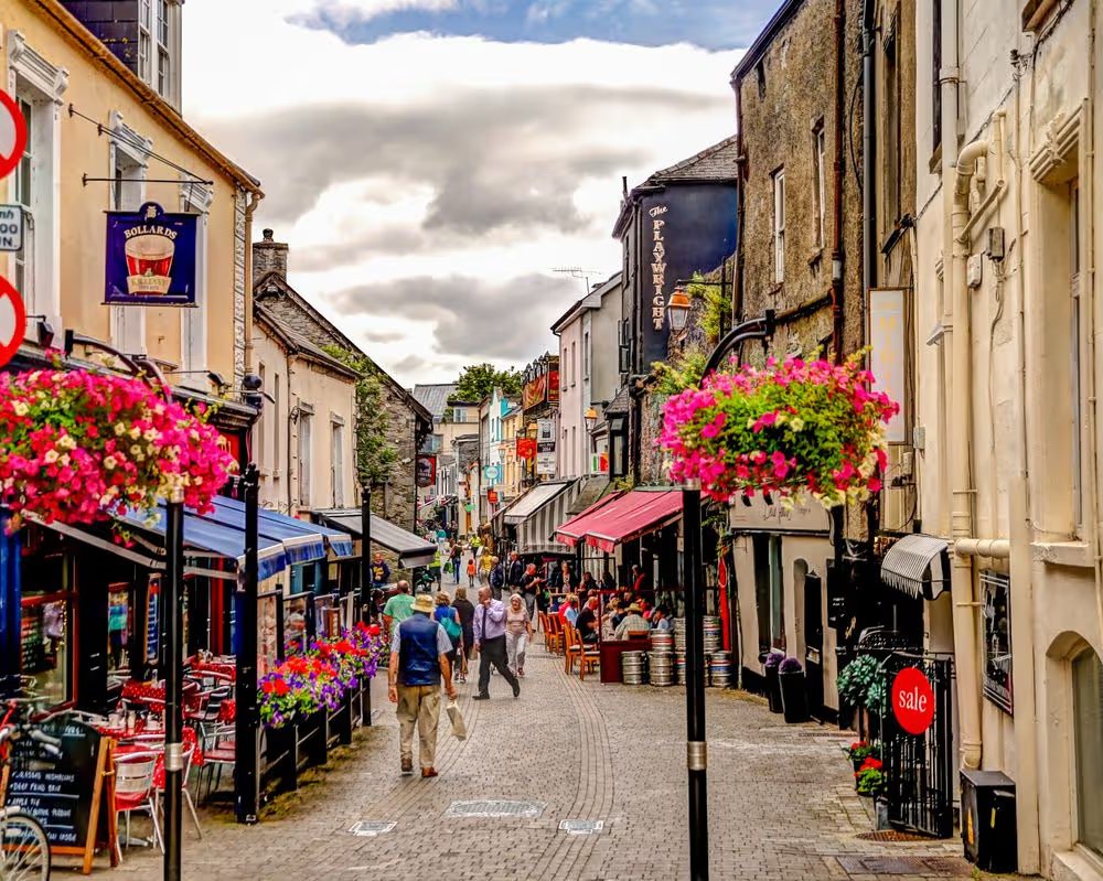 A street in Kilkenny’s city centre